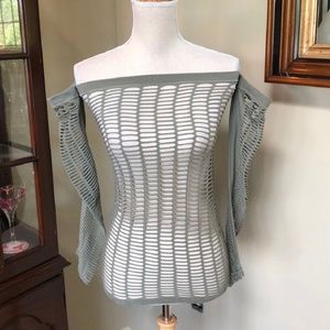 Sisley Made in Italy Cutout top